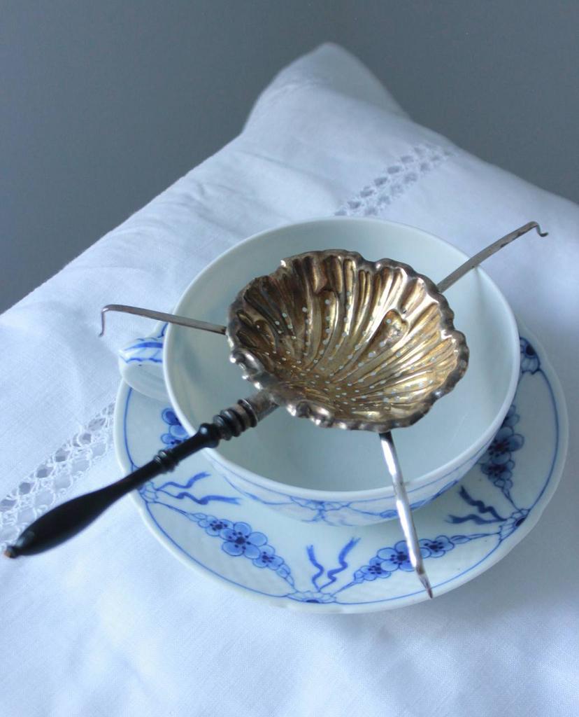 Ситечко серебро 1855 год