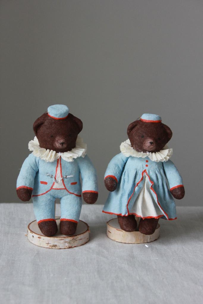 Ватная игрушка Мишка в костюме