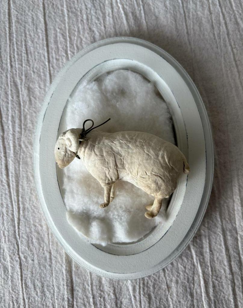 Ватная игрушка Барашек