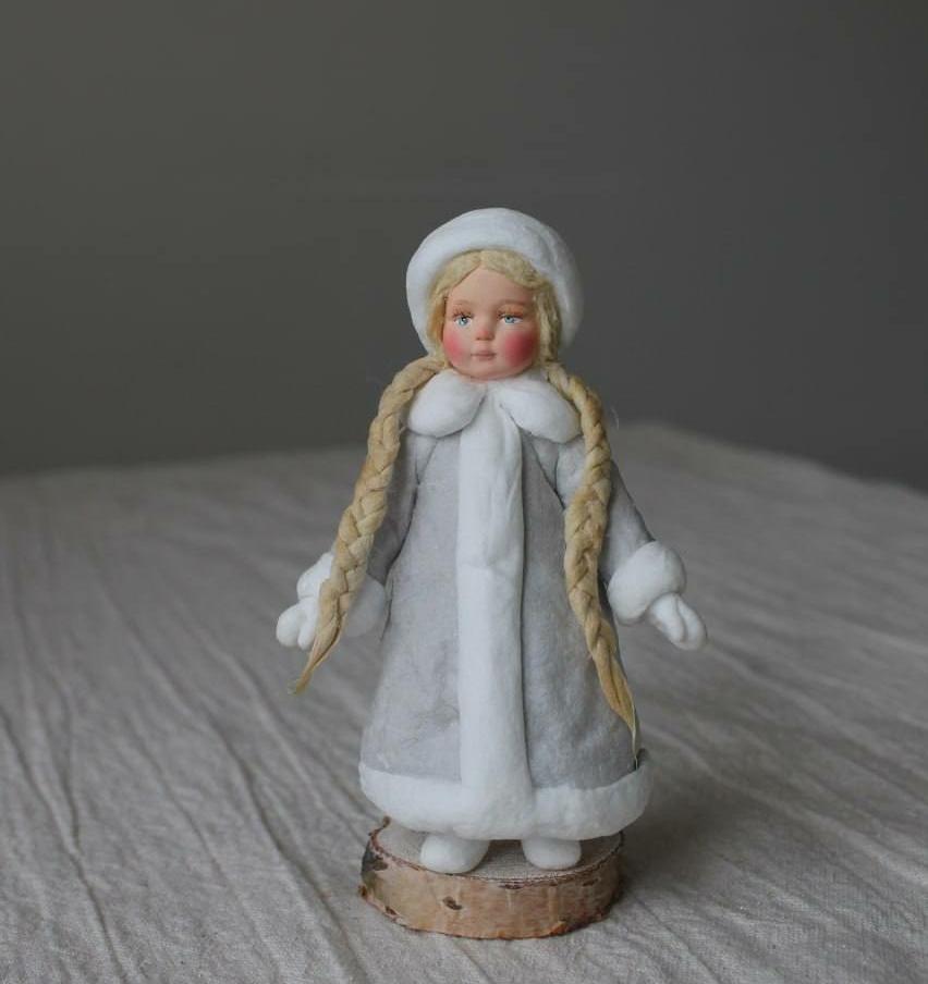 Ватная игрушка Снегурочка