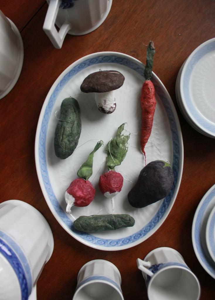 Ватная игрушка Набор Овощи