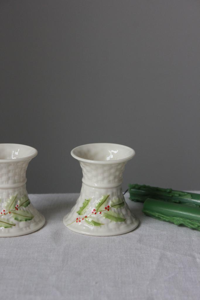 Подсвечники Belleek (пара)