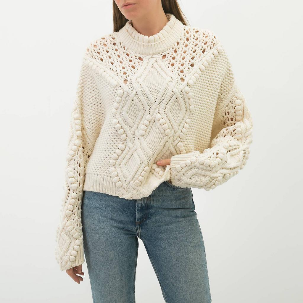 Описание джемпера Puff & Lace