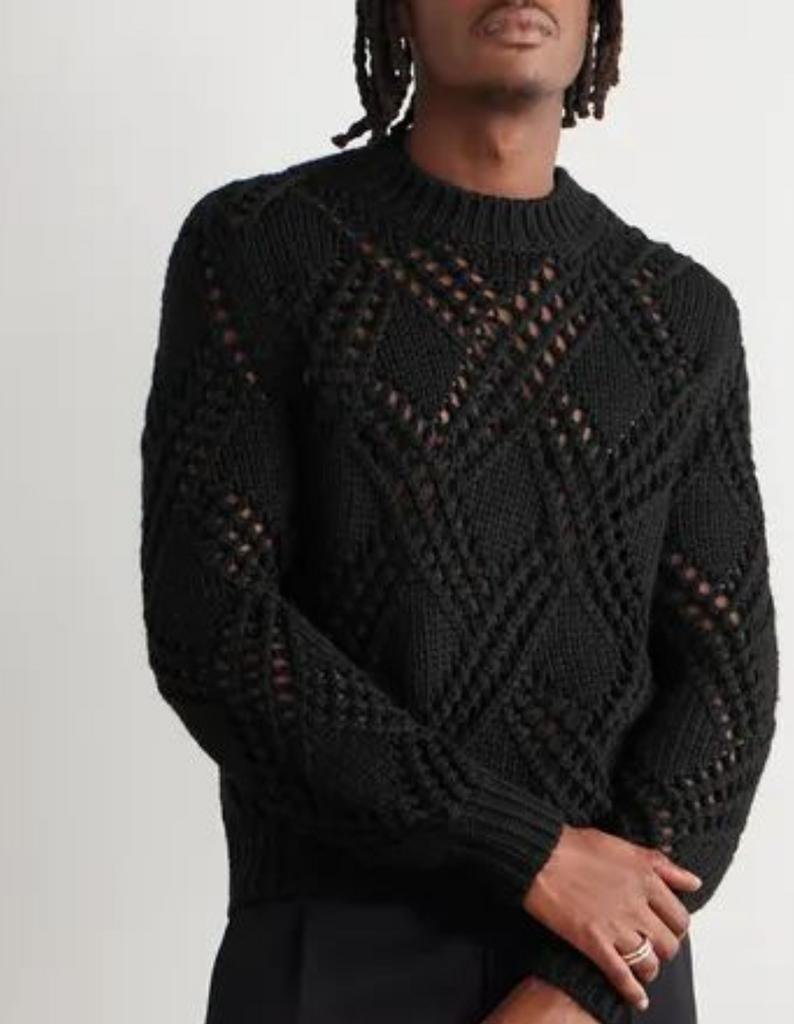 Джемпер Jil Sander инструкция по вязанию