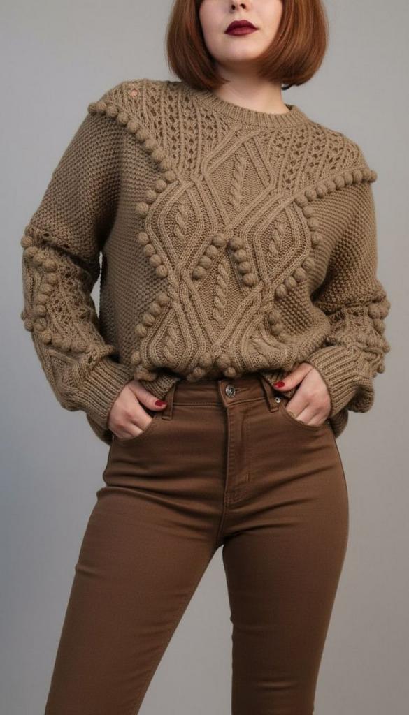 Джемпер « Puff & Lace»