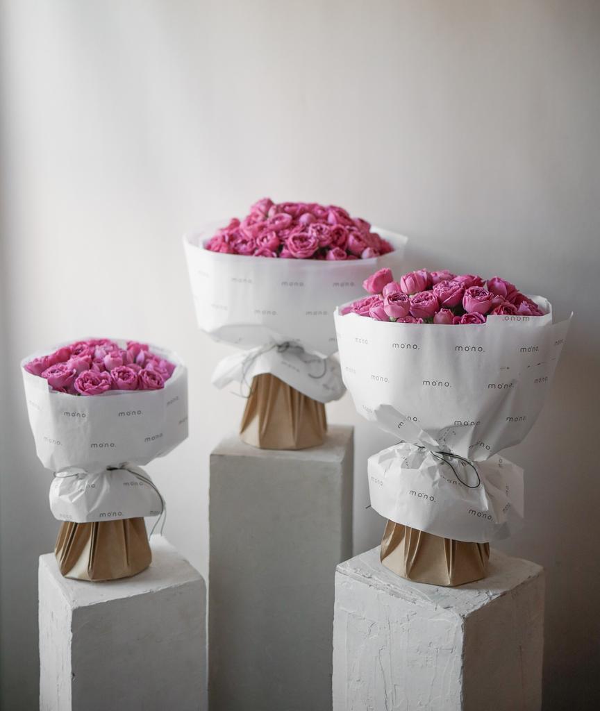 СЭТ из кустовых роз мисти баблс