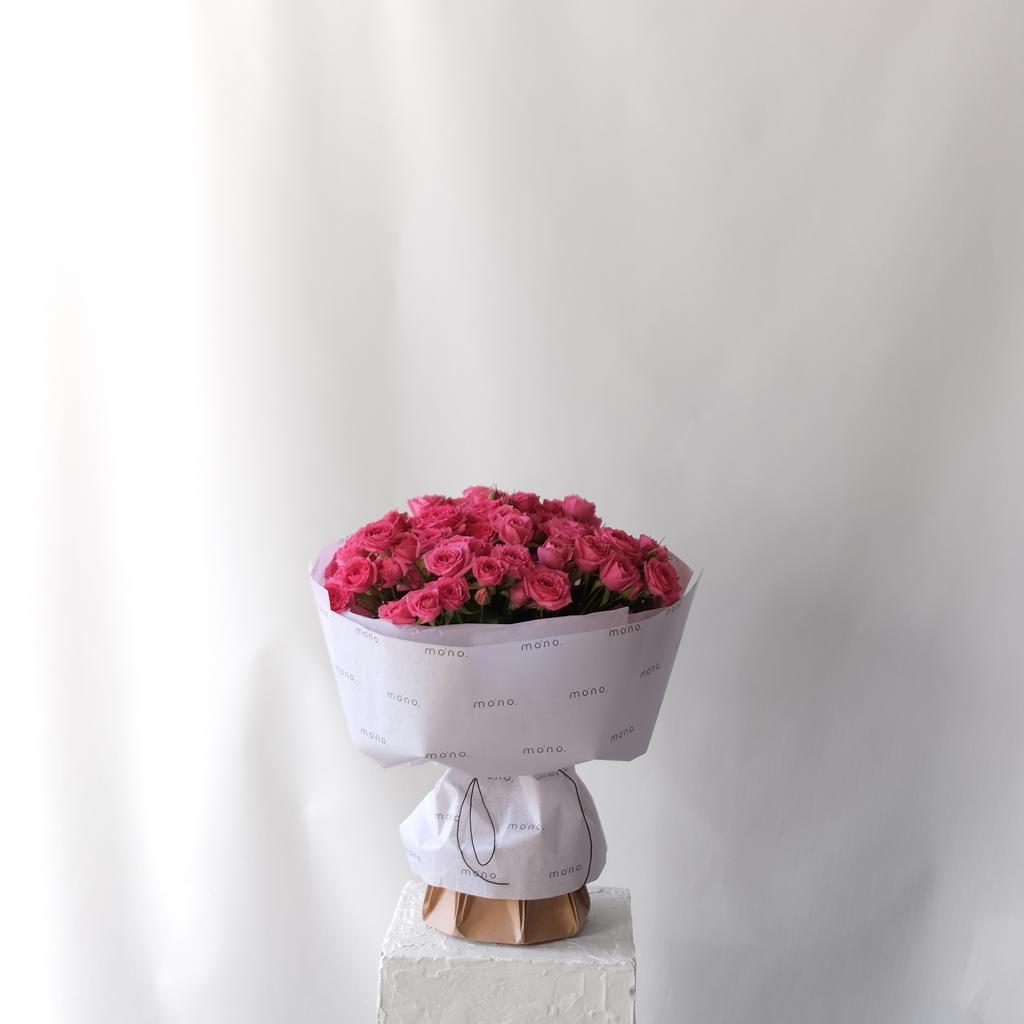 розы кустовые ПИНК ДИМЕНШИОН | макси