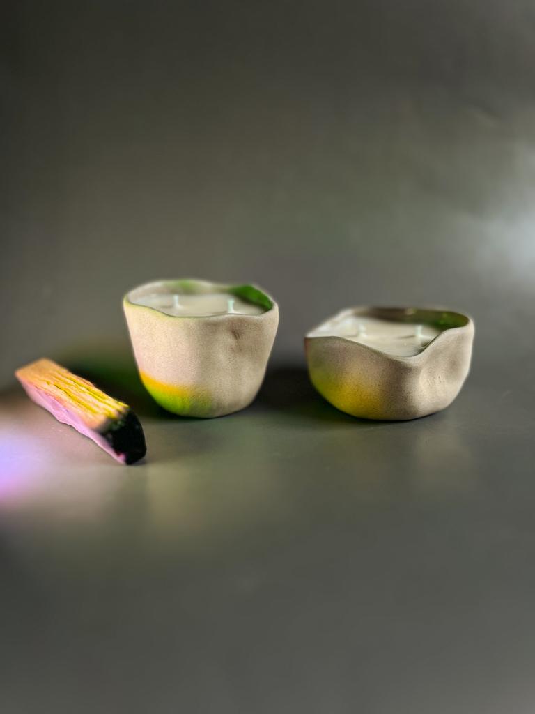 Свеча Грядка Клубники