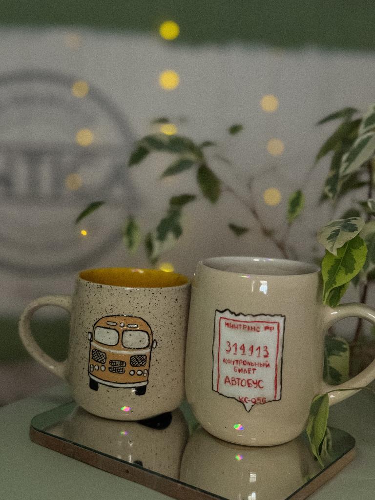 Кружка Ретро Счастливый Билет