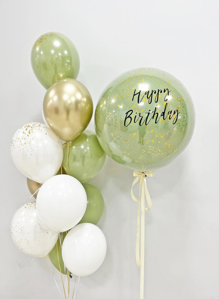 Набор стеклянный шар и фонтан 11 шаров