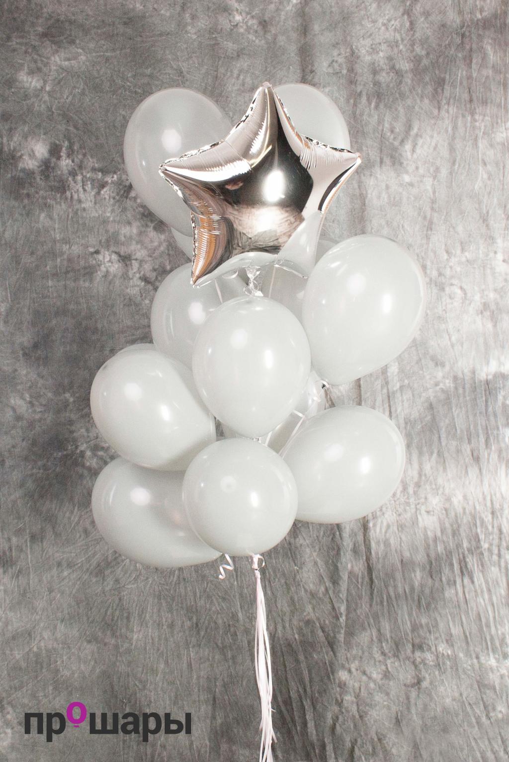 15 шаров дабл стафф и звезда