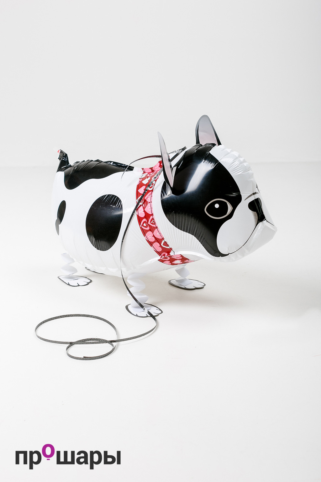 Ходячая мини фигура бульдог