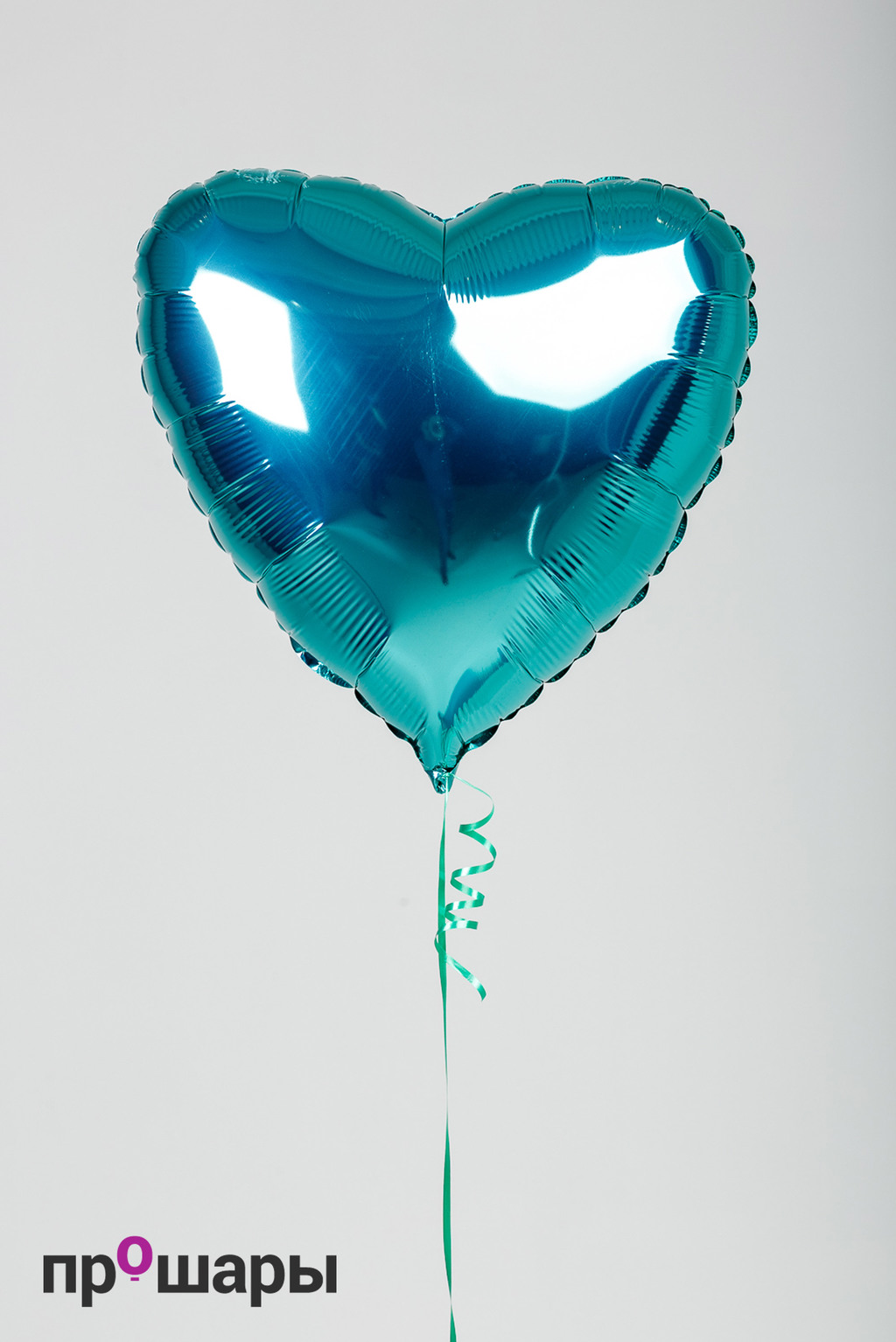 Фигура сердце бирюза