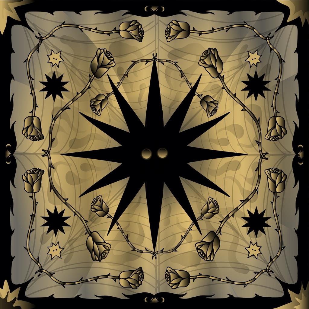 платок BLACK SHIMMER