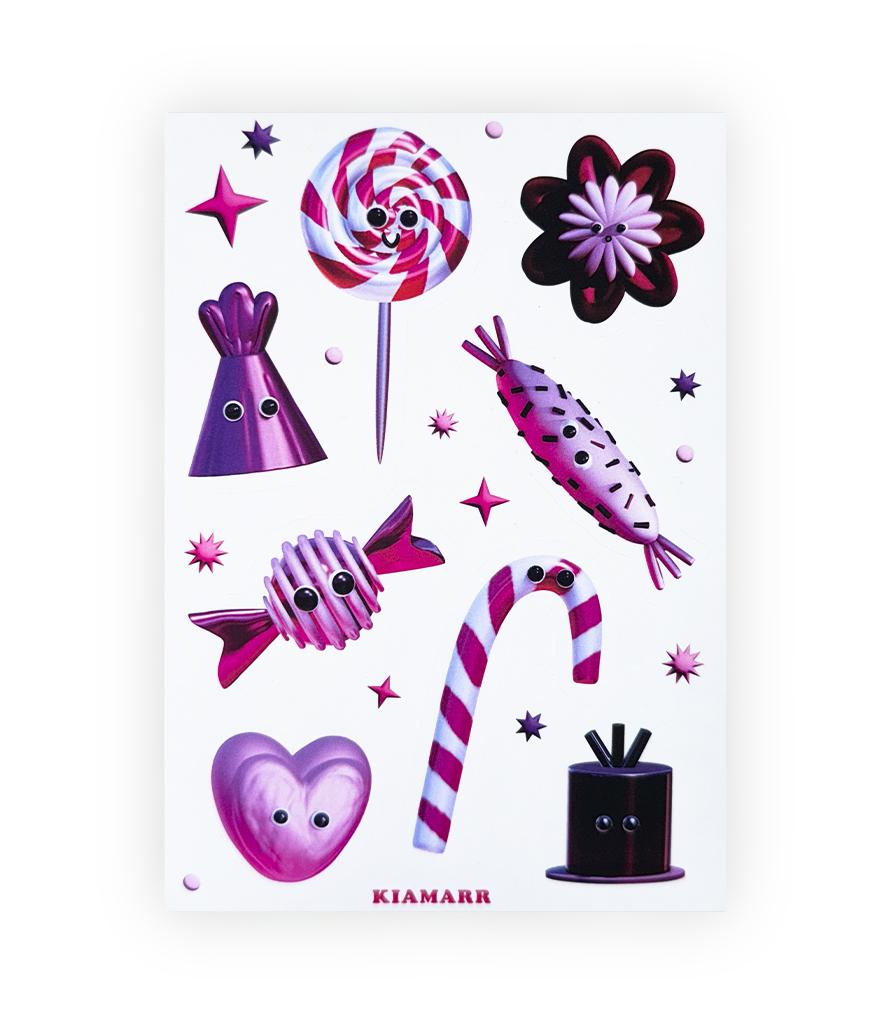 Стикерпак Sweety (white)