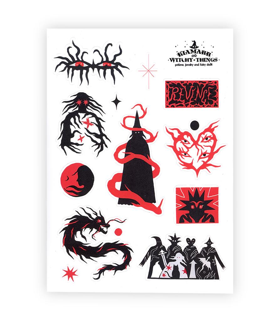 Стикерпак Revenge