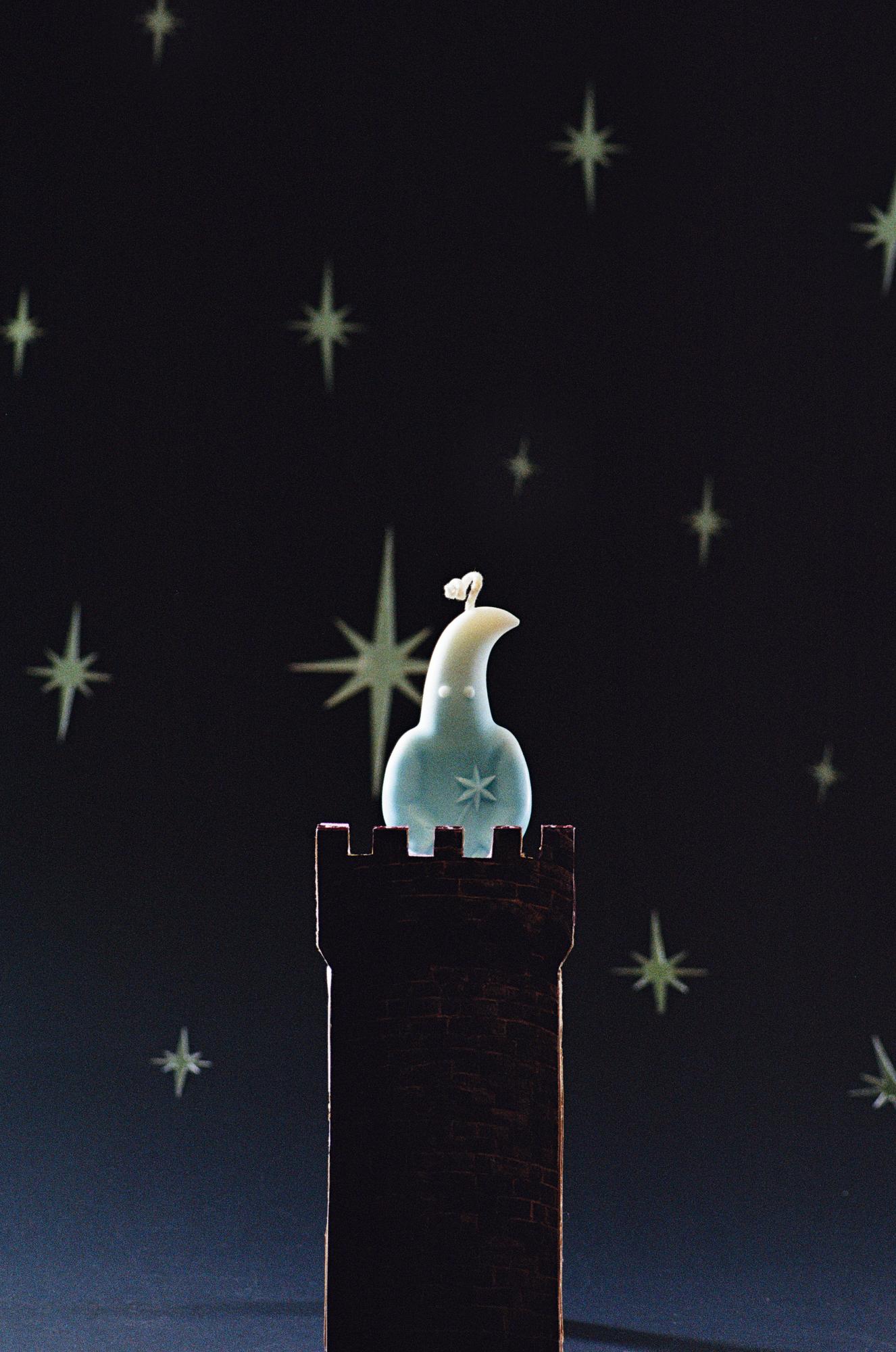 Свеча "Mrs. Crescent" звездное небо