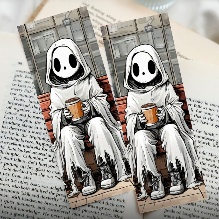 Закладка для книг с Малышом Призраком