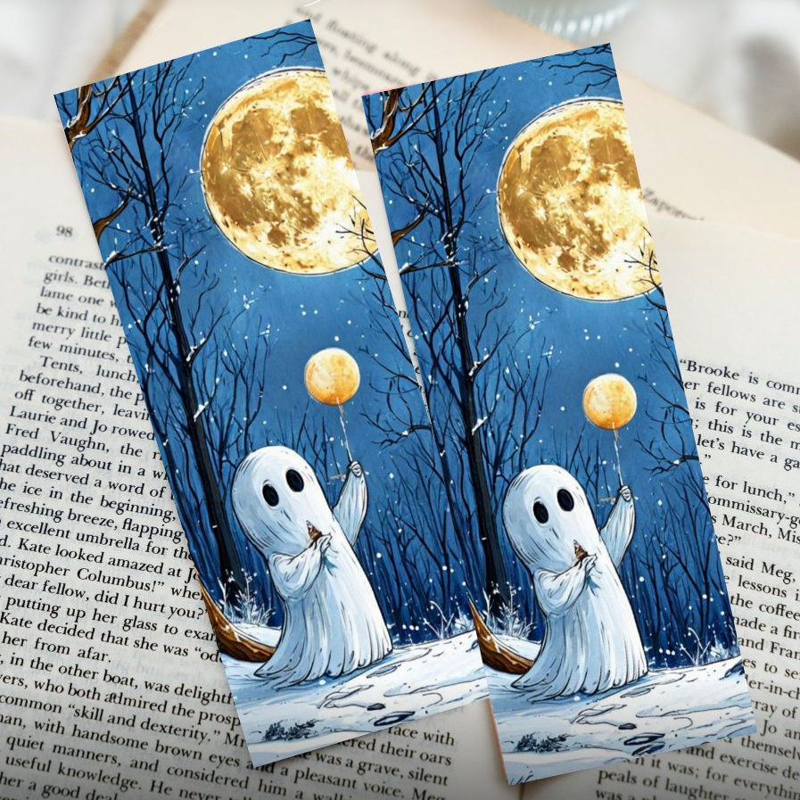 Закладка для книг с Малышом Призраком