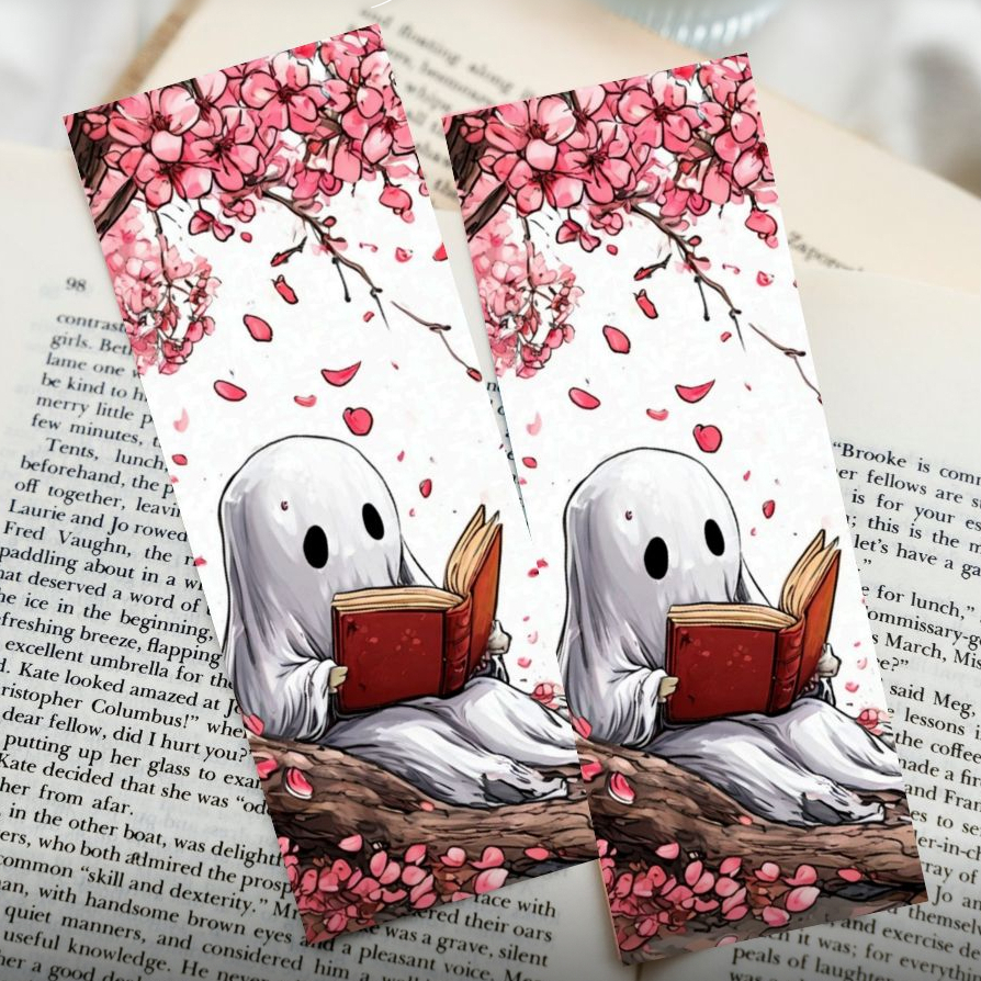 Закладка для книг с Малышом Призраком