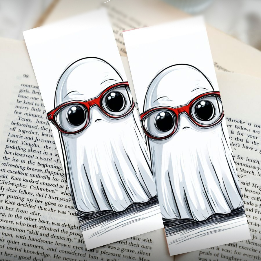 Закладка для книг с Малышом Призраком