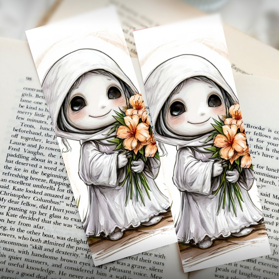 Закладка для книг с Малышом Призраком