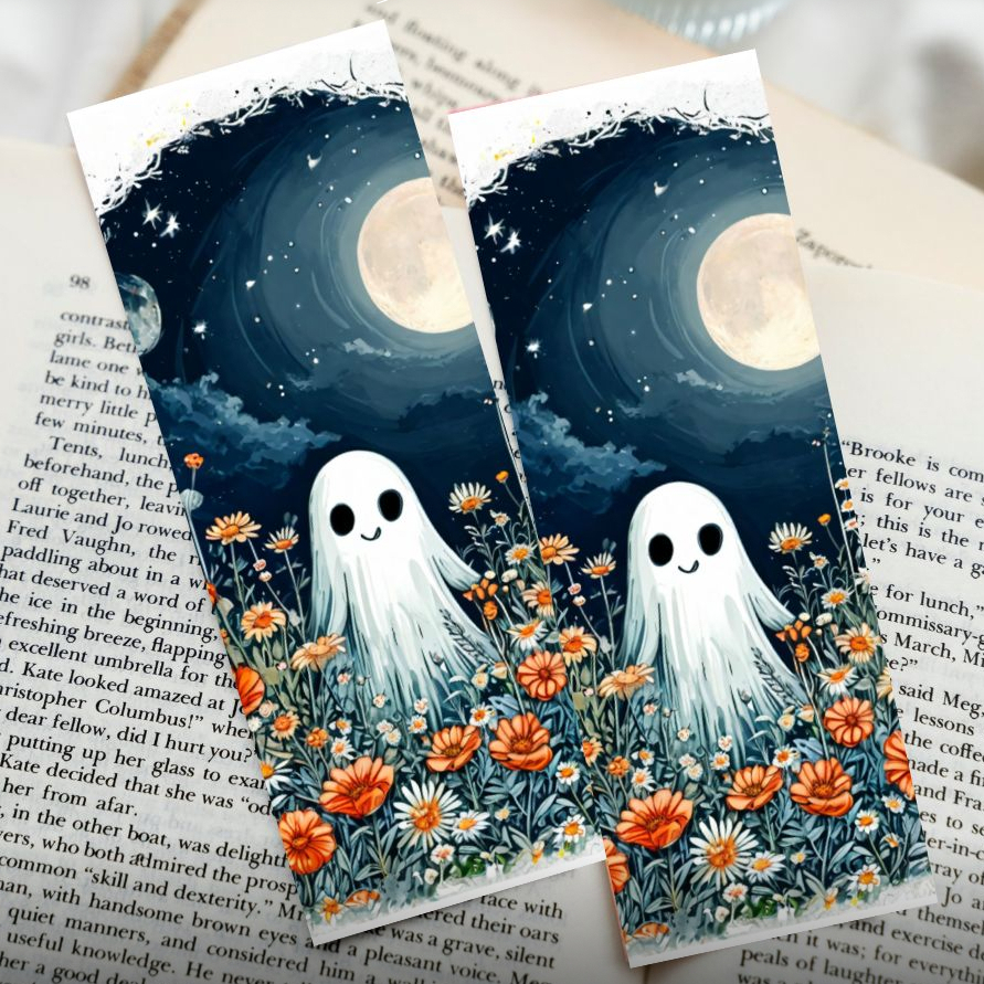 Закладка для книг с Малышом Призраком