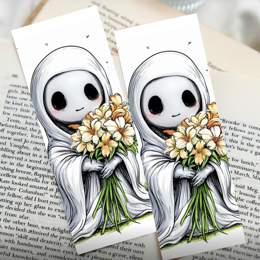 Закладка для книг с Малышом Призраком