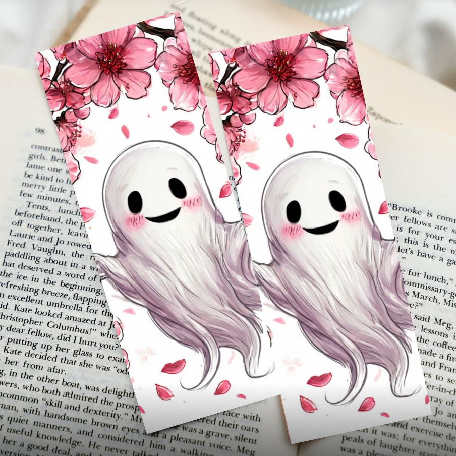 Закладка для книг с Малышом Призраком