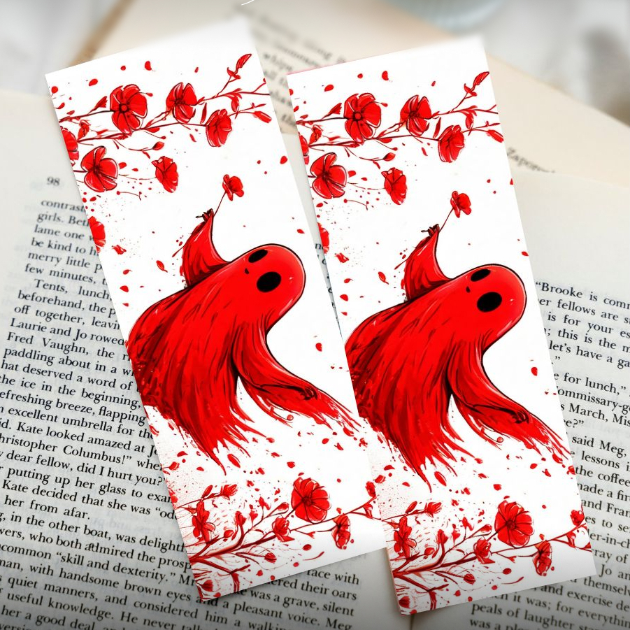 Закладка для книг с Малышом Призраком