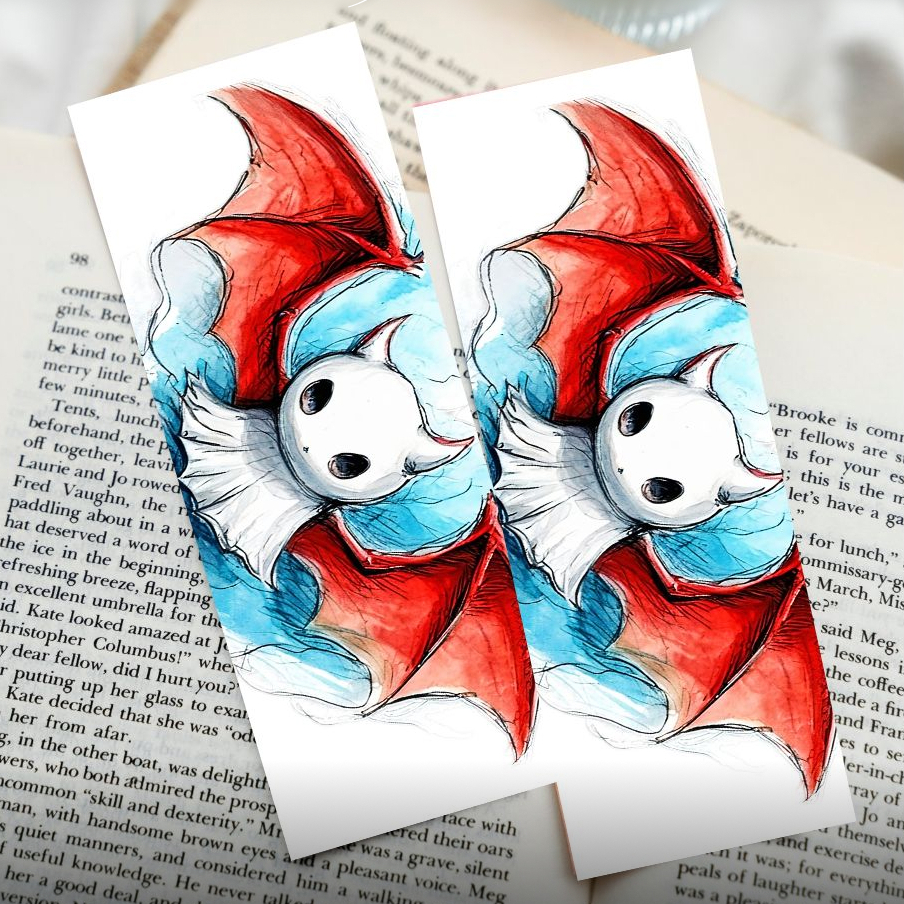 Закладка для книг с Малышом Призраком