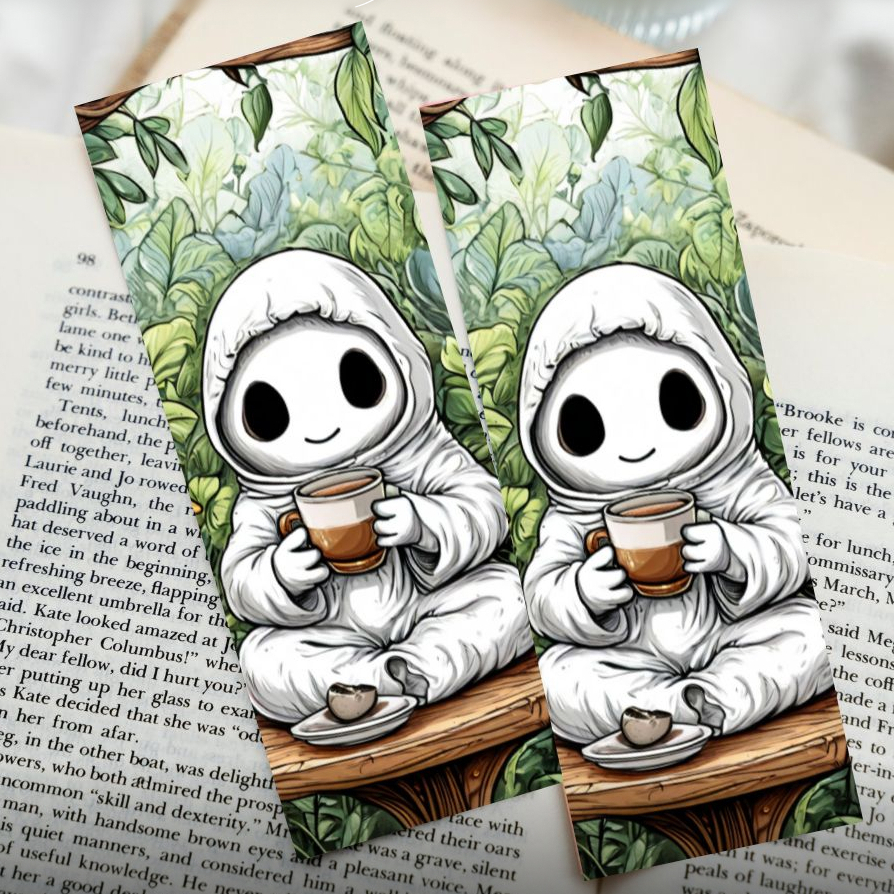 Закладка для книг с Малышом Призраком