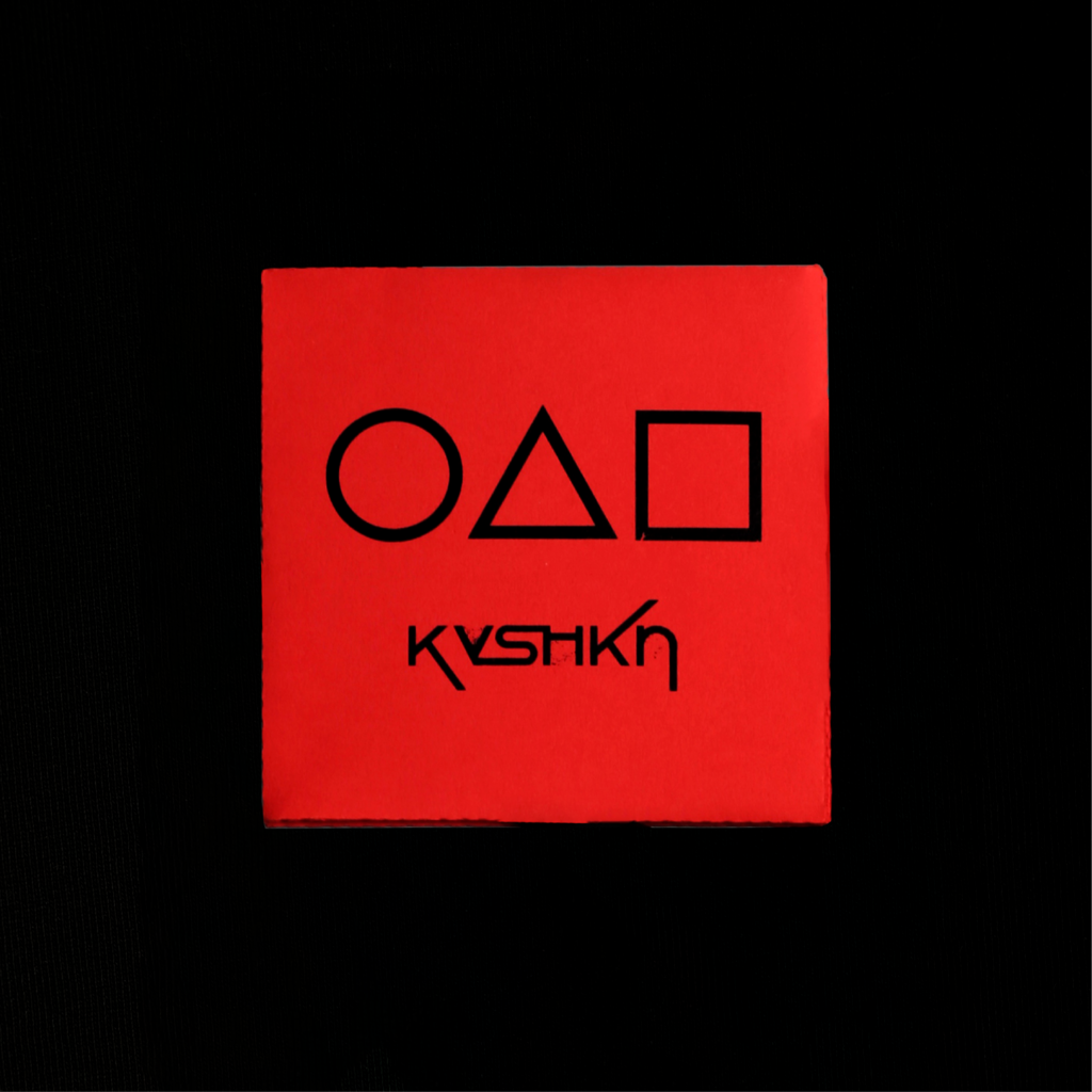 Squid Game "RED" ddakji booster pack