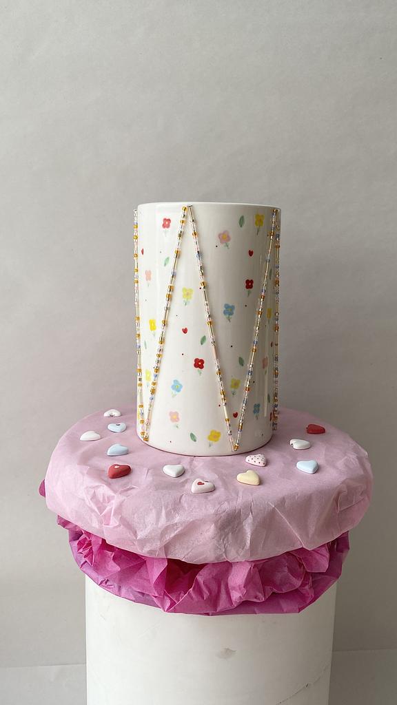 Ваза «Цветочный барабанчик»