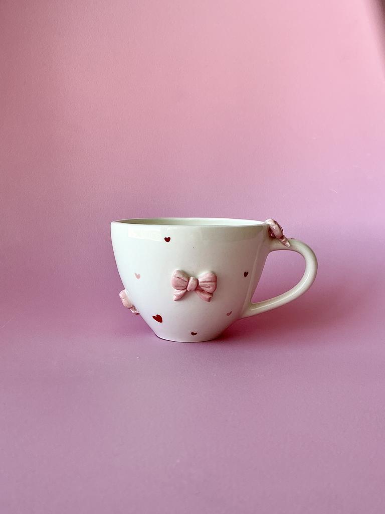 Чашка «Розовые бантики»