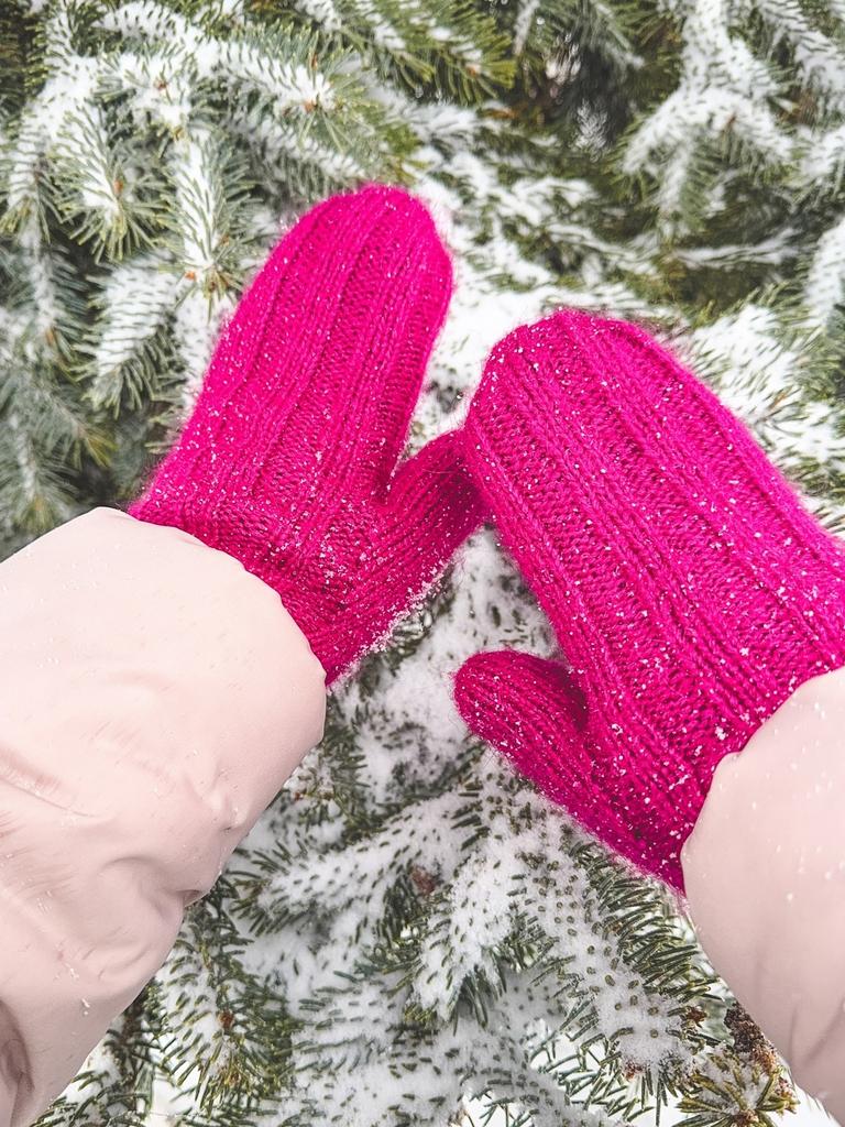 Двойные варежки