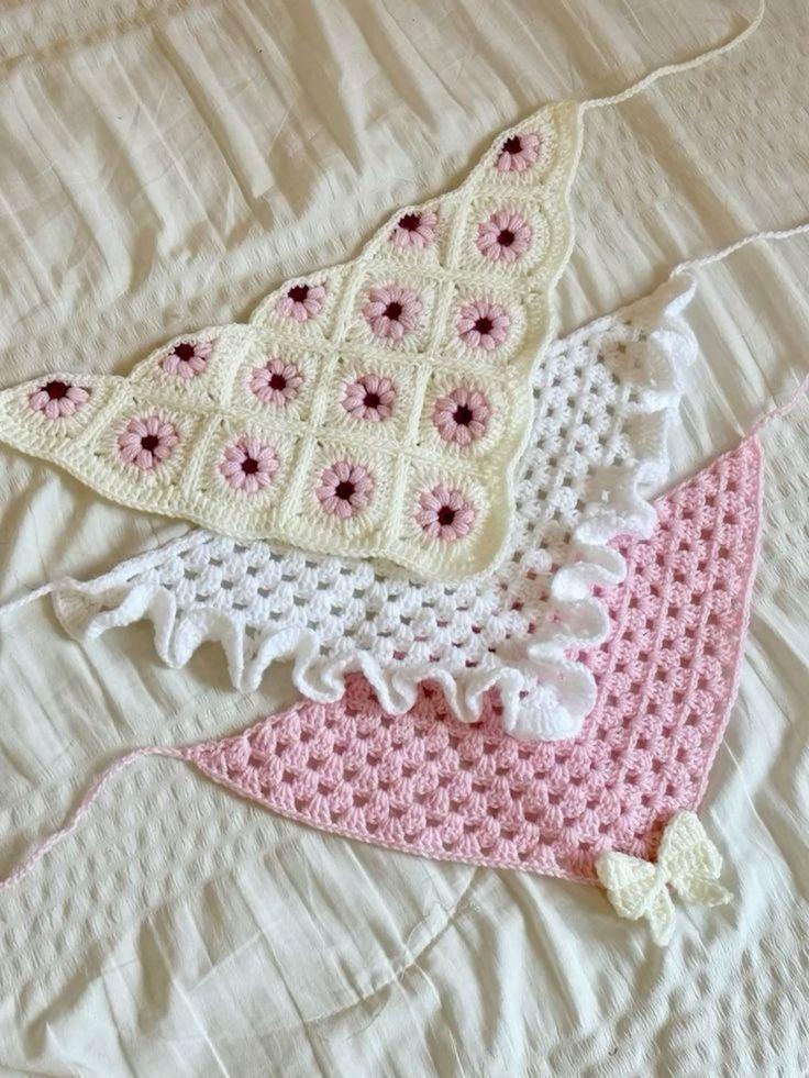 Совместное вязание косынки