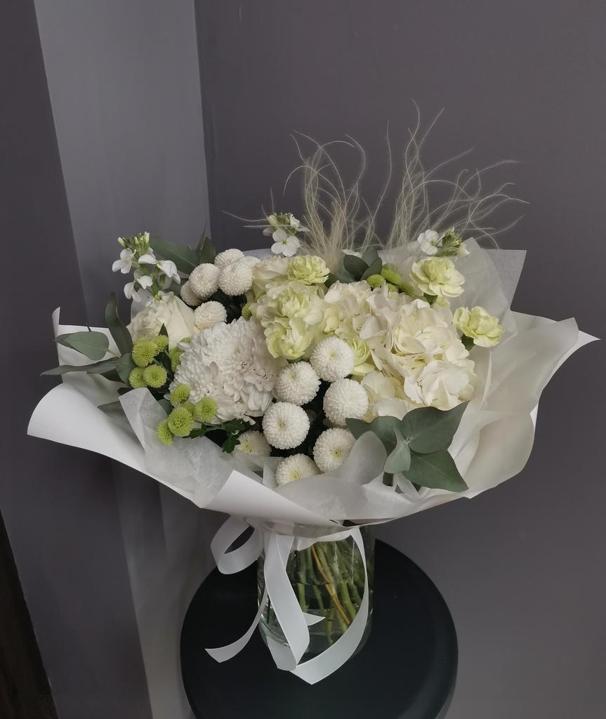 Белый букет