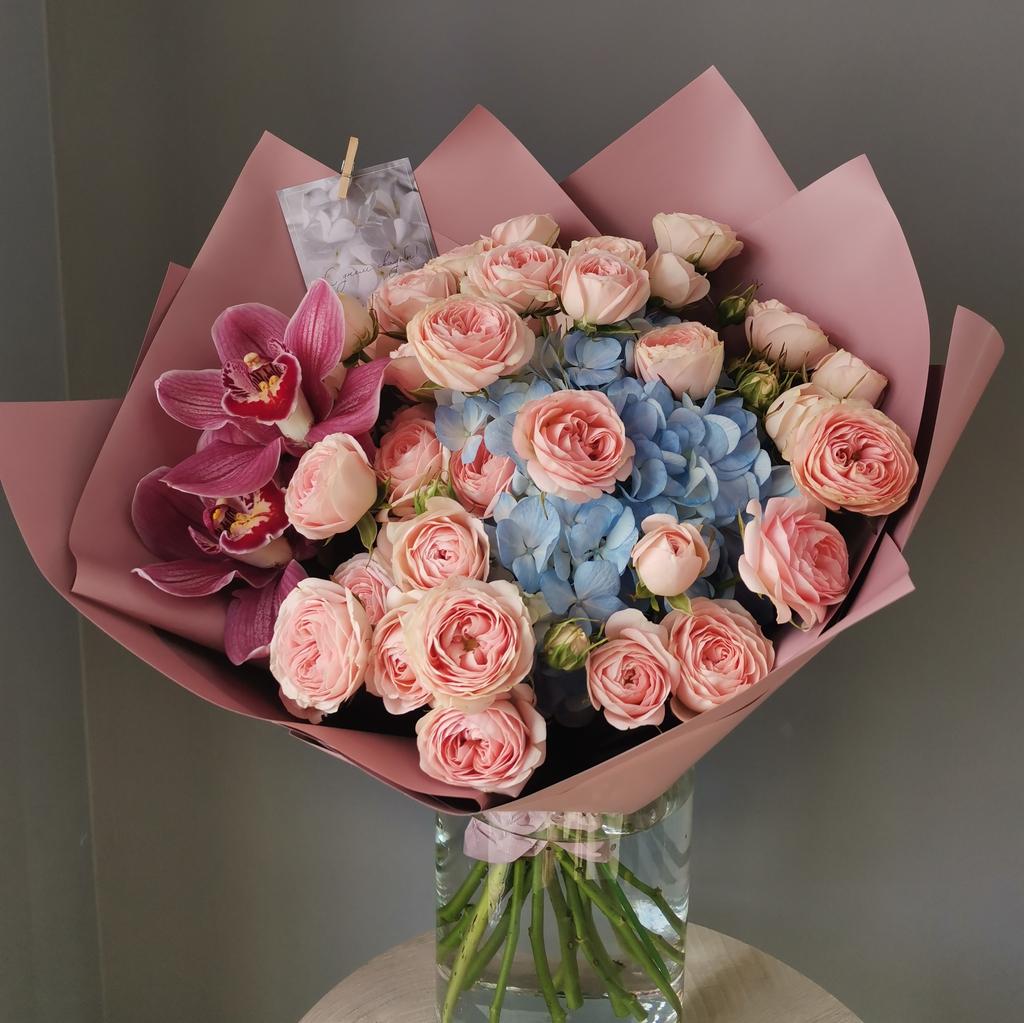 Букет "Бабочки орхидей"