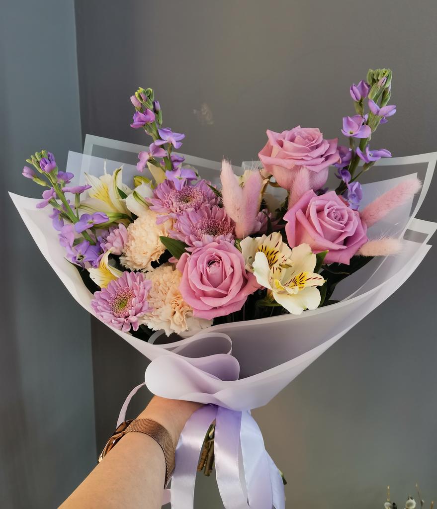 Букет сиреневый