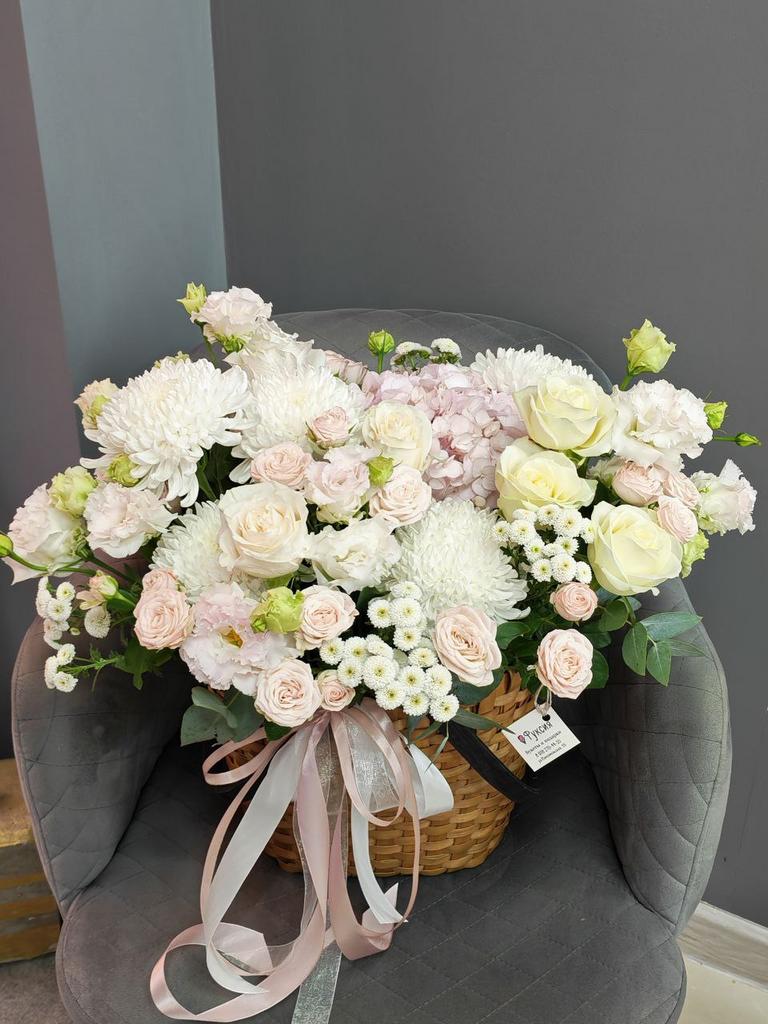 Белая корзина