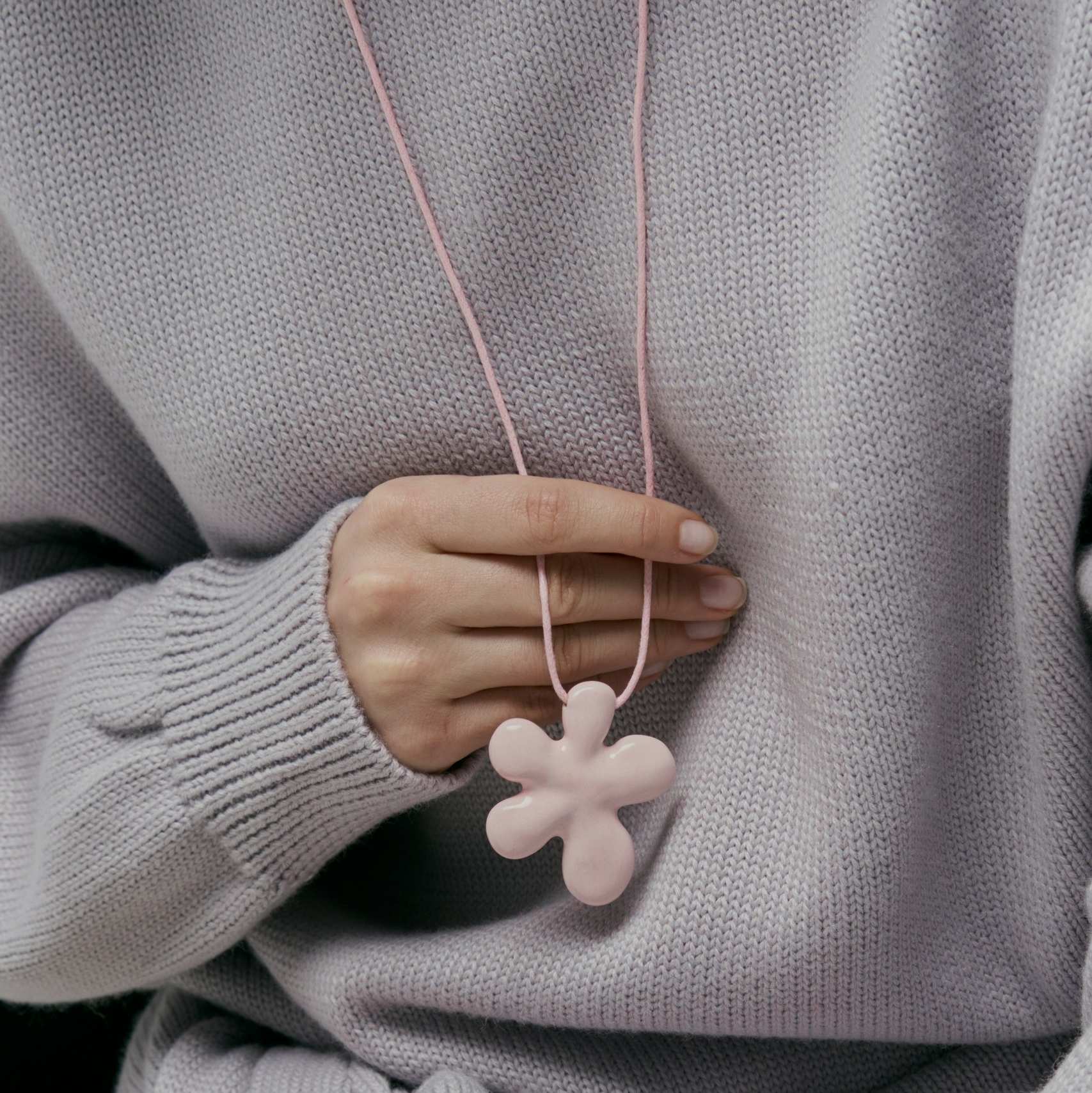 Подвеска Flower (pink)