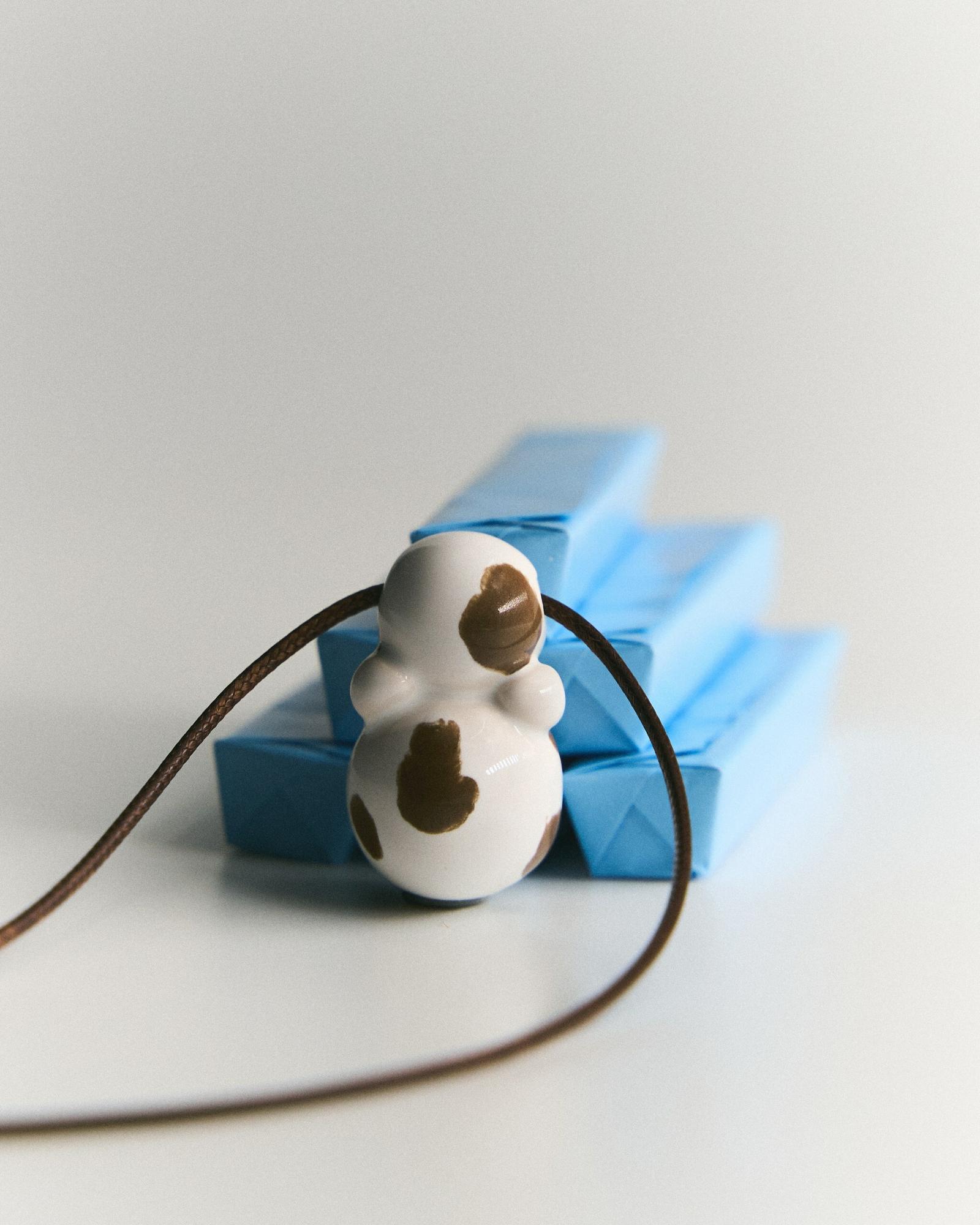 Подвеска Nevalyashka-Cow (brown)