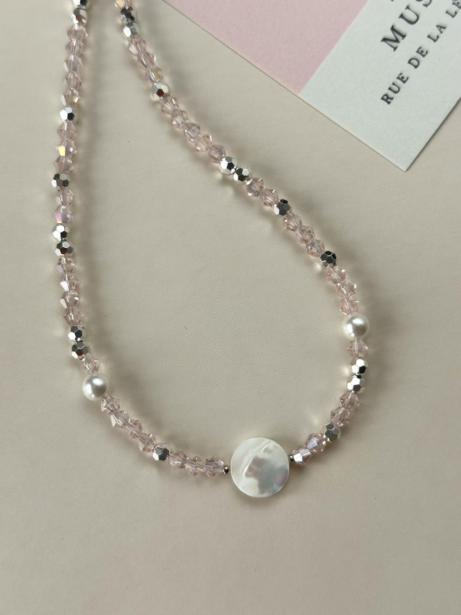 Чокер с перламутром "Round"