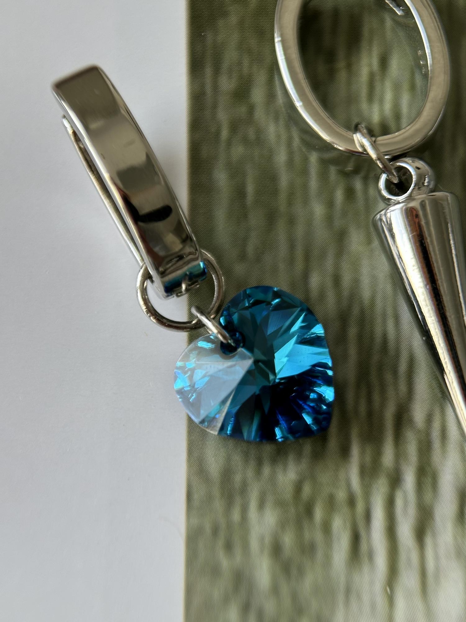 Набор подвесок на серьги конго "Ультрамарин"