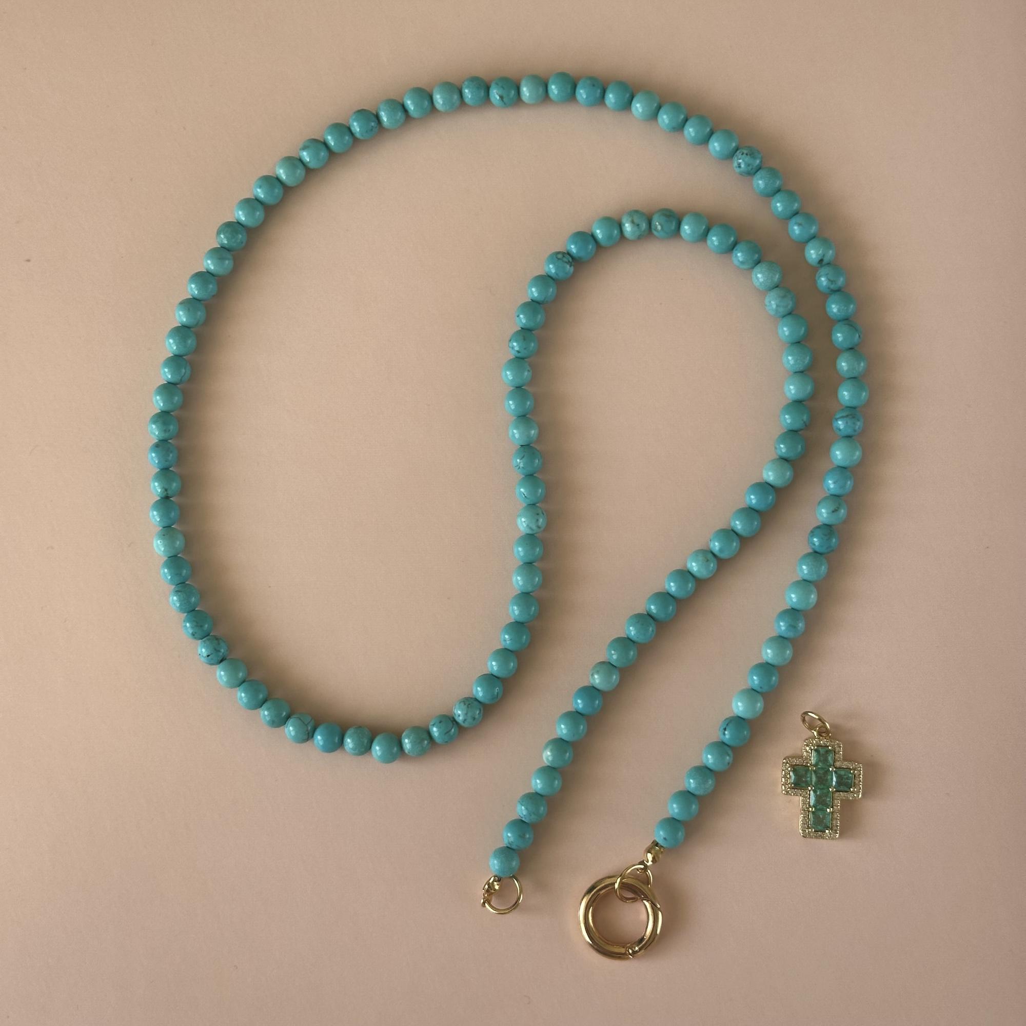 Колье-трансформер с крестом