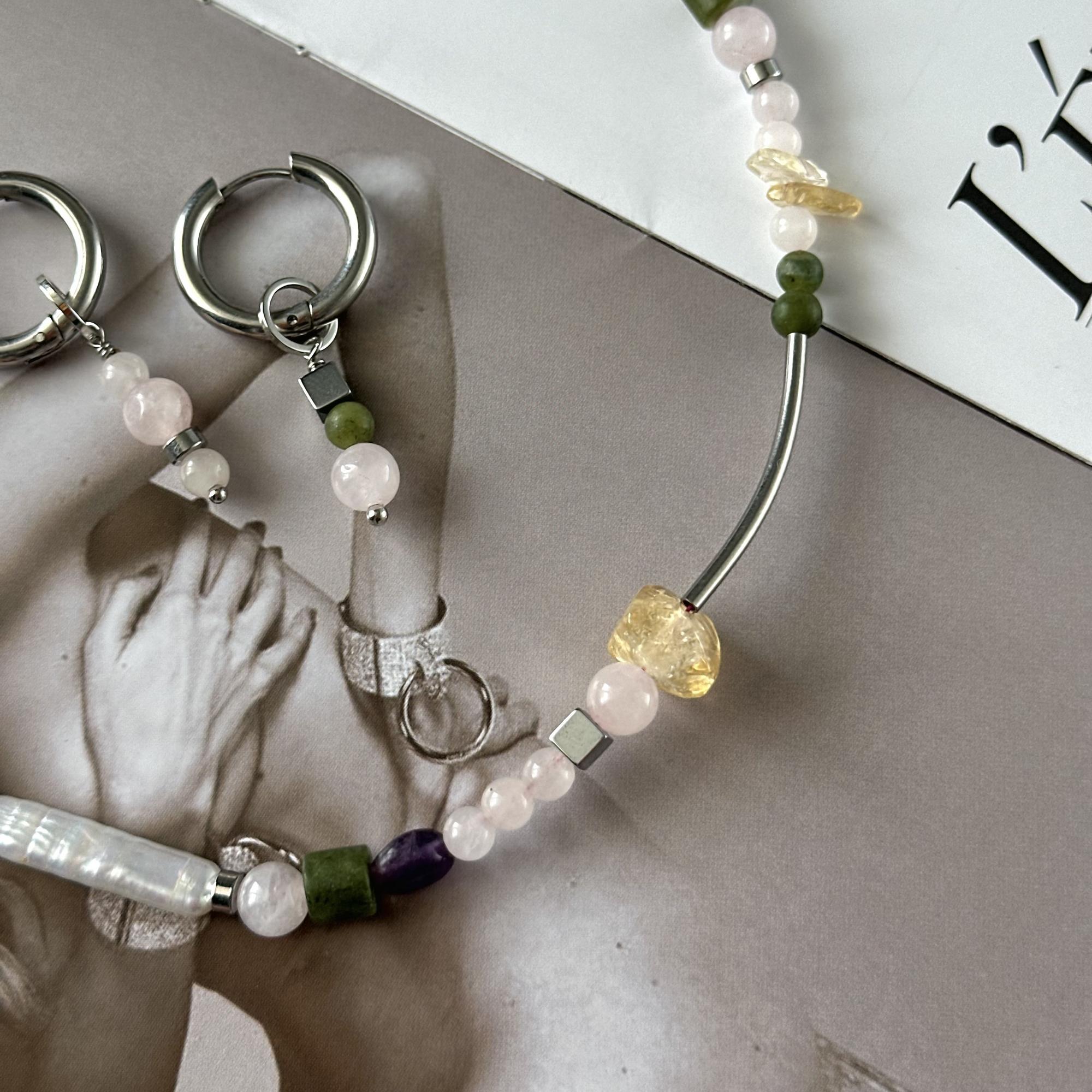 Чокер «Цветочная поляна»