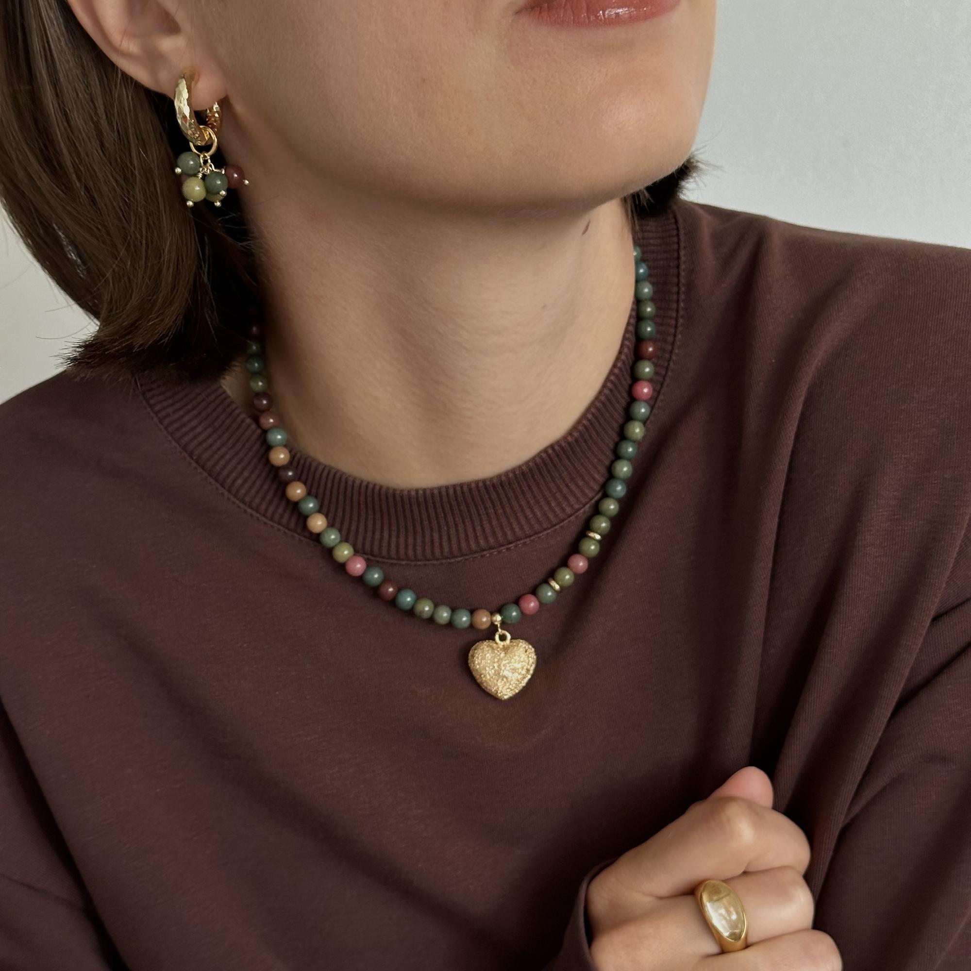 Чокер «Осенний лес»