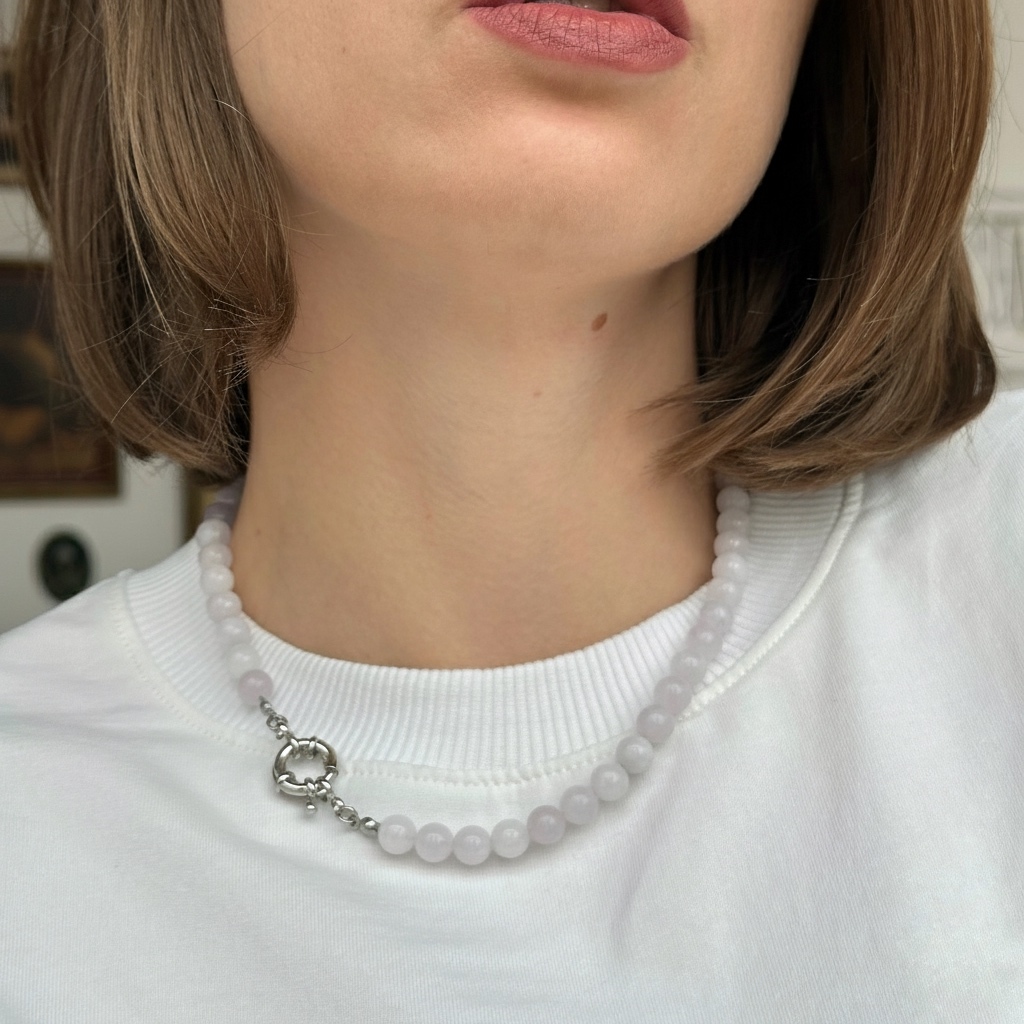 Колье трансформер “Ледяное сердце"