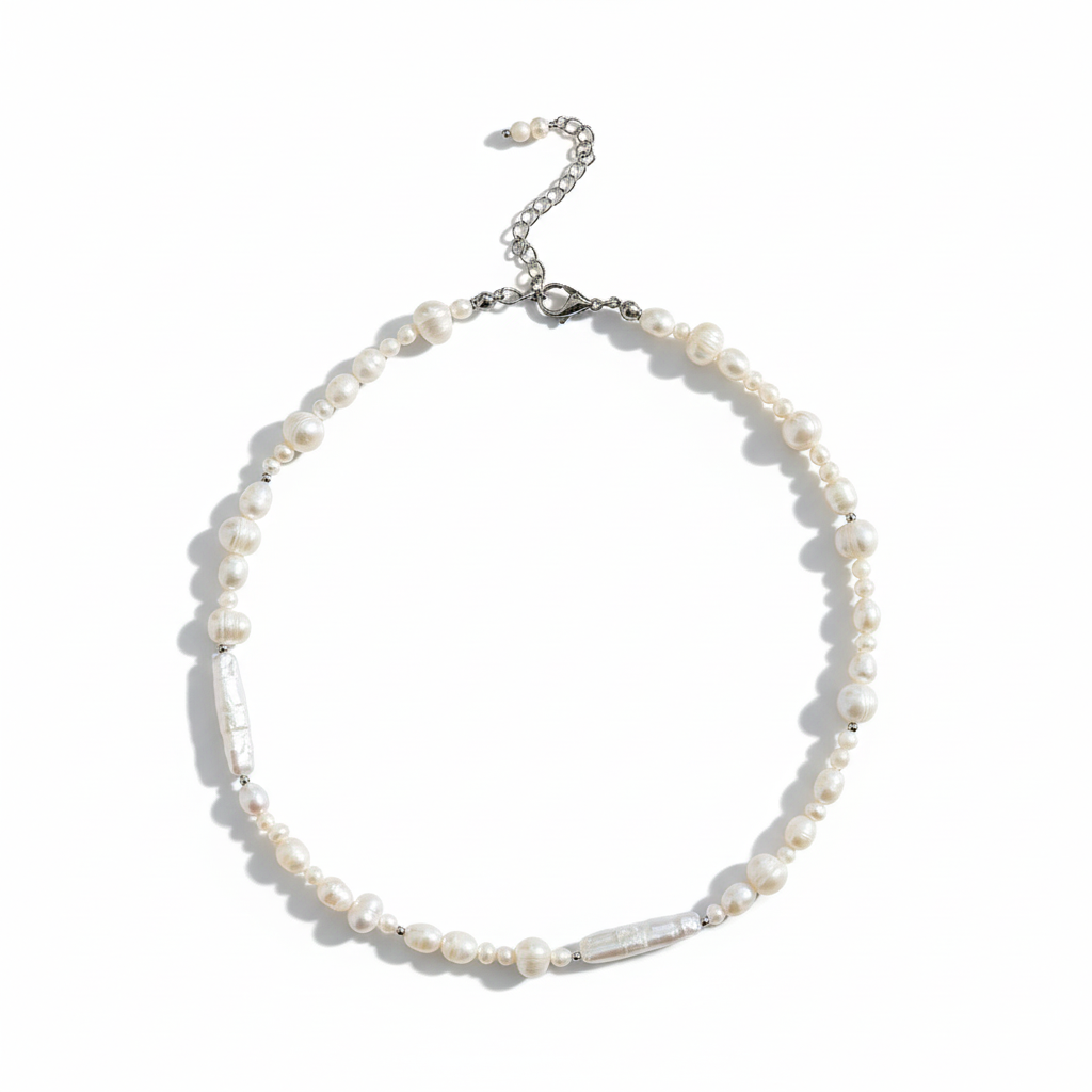 Чокер "Жемчужный микс"